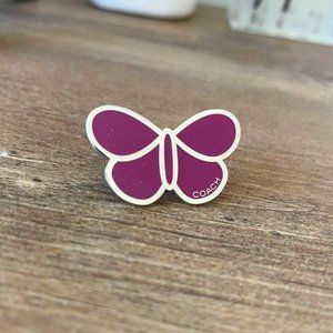 Coach Butterfly Lapel/Scarf/Bag Pin New